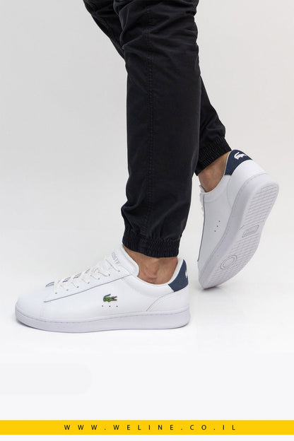 נעלי סניקרס עור לגברים Lacoste - WELINE.CO.IL