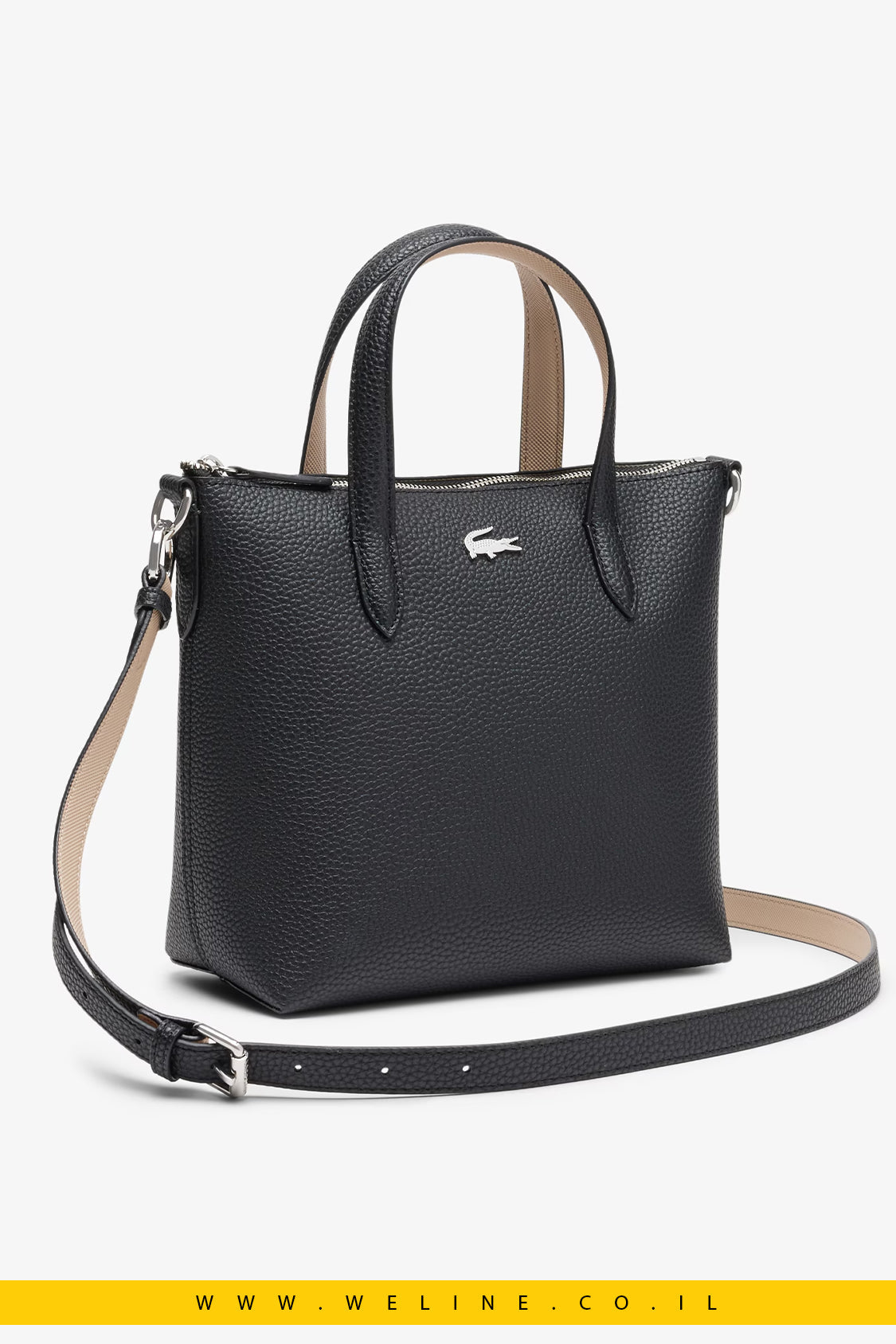 תיק נשים Lacoste Anna Mini Tote - WELINE.CO.IL