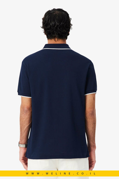חולצת פולו Lacoste Classic Fit Pocket Accent L.12.12 - WELINE.CO.IL