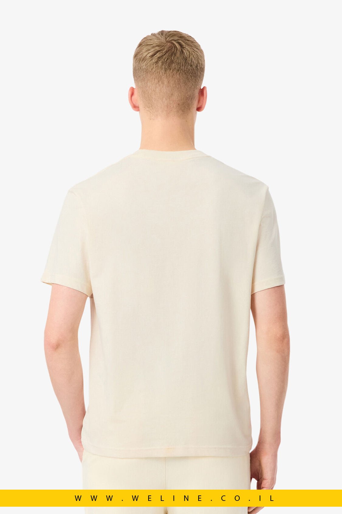 טי שירט Lacoste Colour-Block Cotton Classic Fit - WELINE.CO.IL