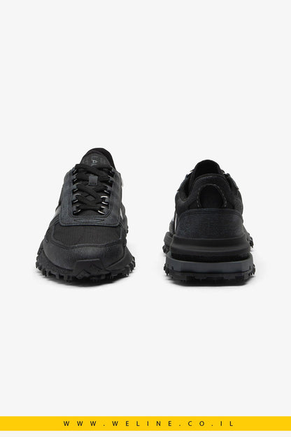 סניקרס גברים Lacoste Elite Active – שחור - WELINE.CO.IL