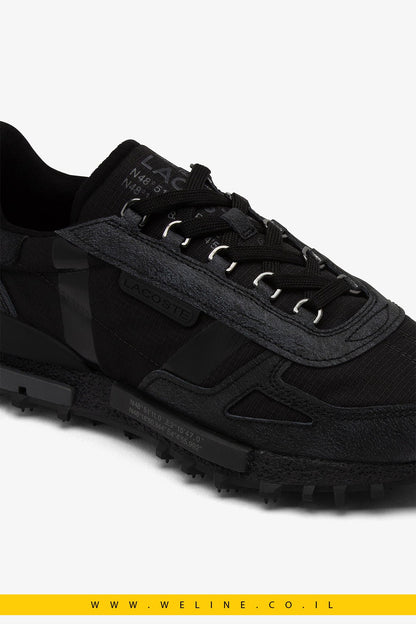 סניקרס גברים Lacoste Elite Active – שחור - WELINE.CO.IL