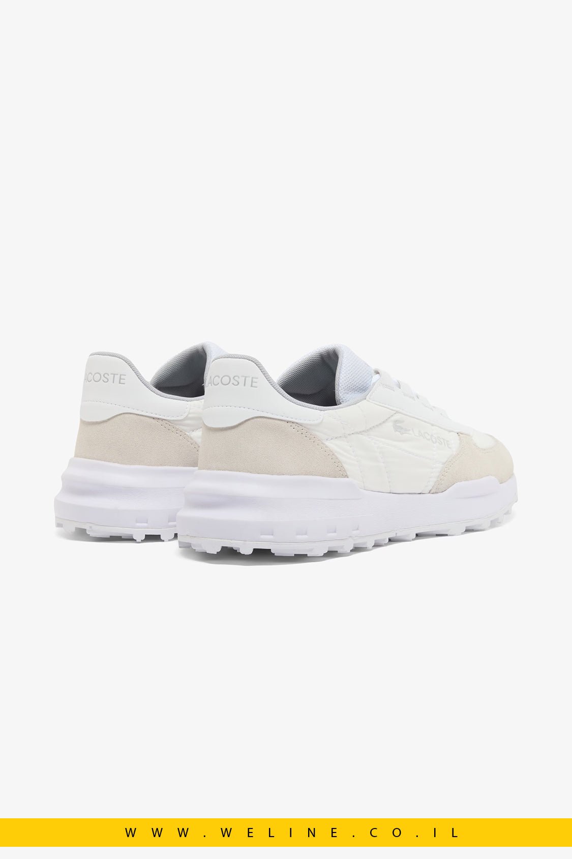 נעלי סניקרס לגברים Lacoste Elite Active Evo - WELINE.CO.IL