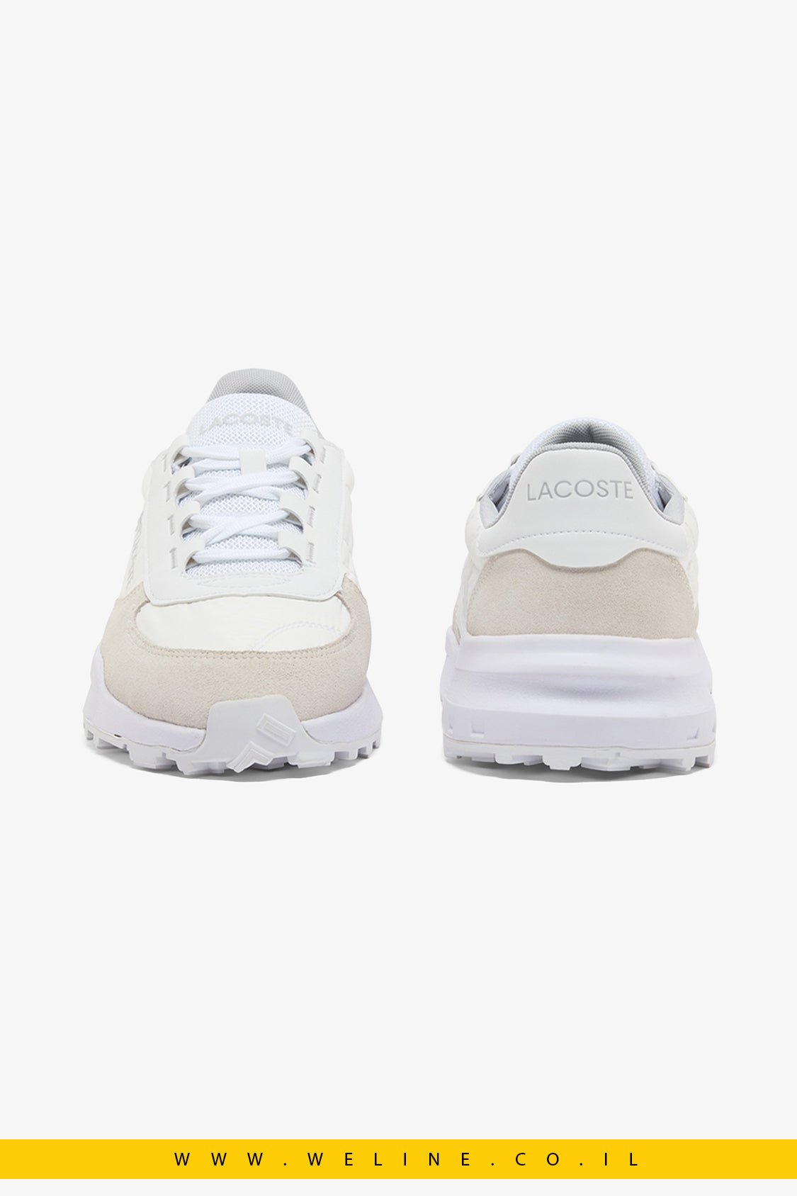 נעלי סניקרס לגברים Lacoste Elite Active Evo - WELINE.CO.IL