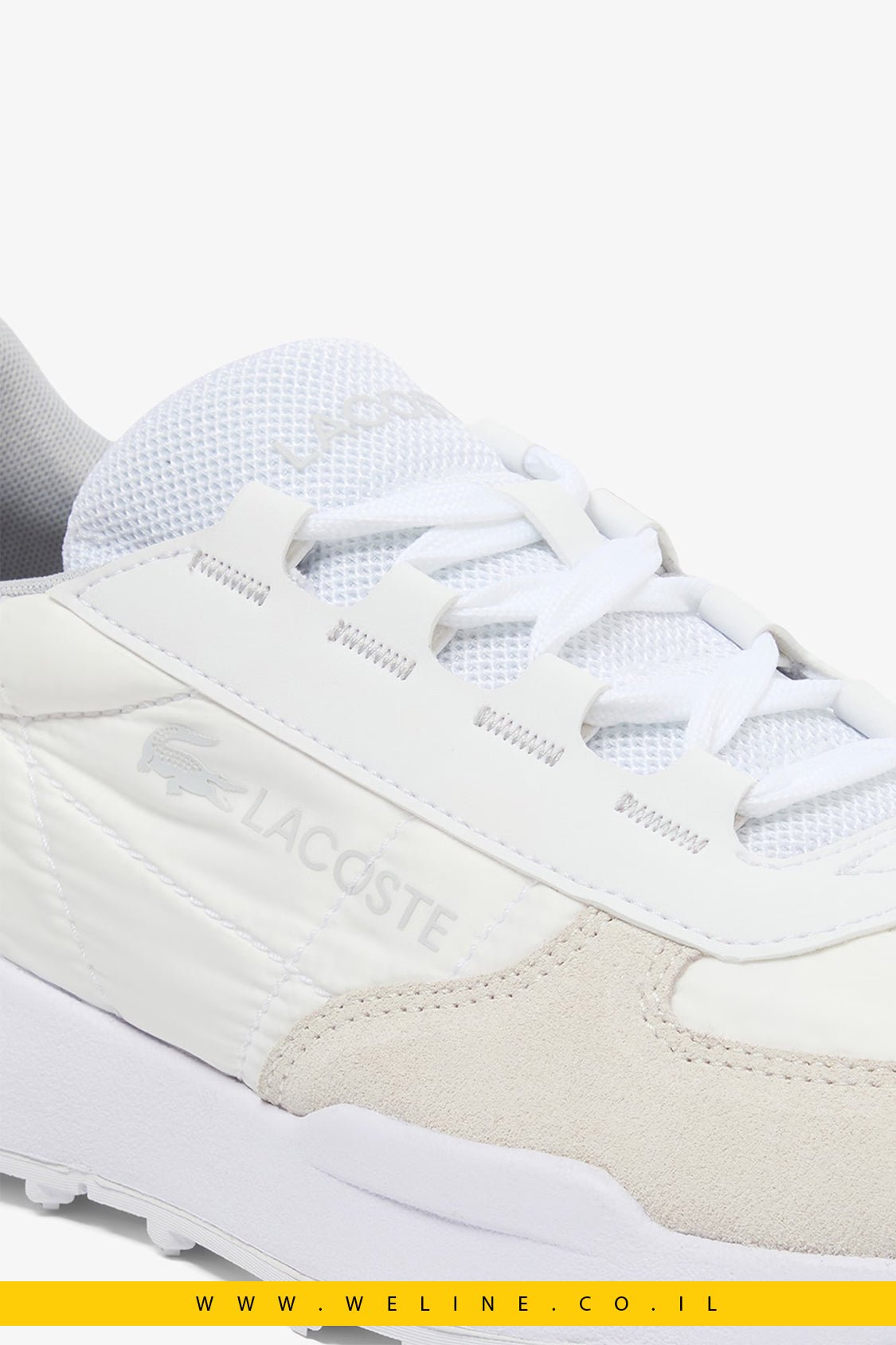 נעלי סניקרס לגברים Lacoste Elite Active Evo - WELINE.CO.IL