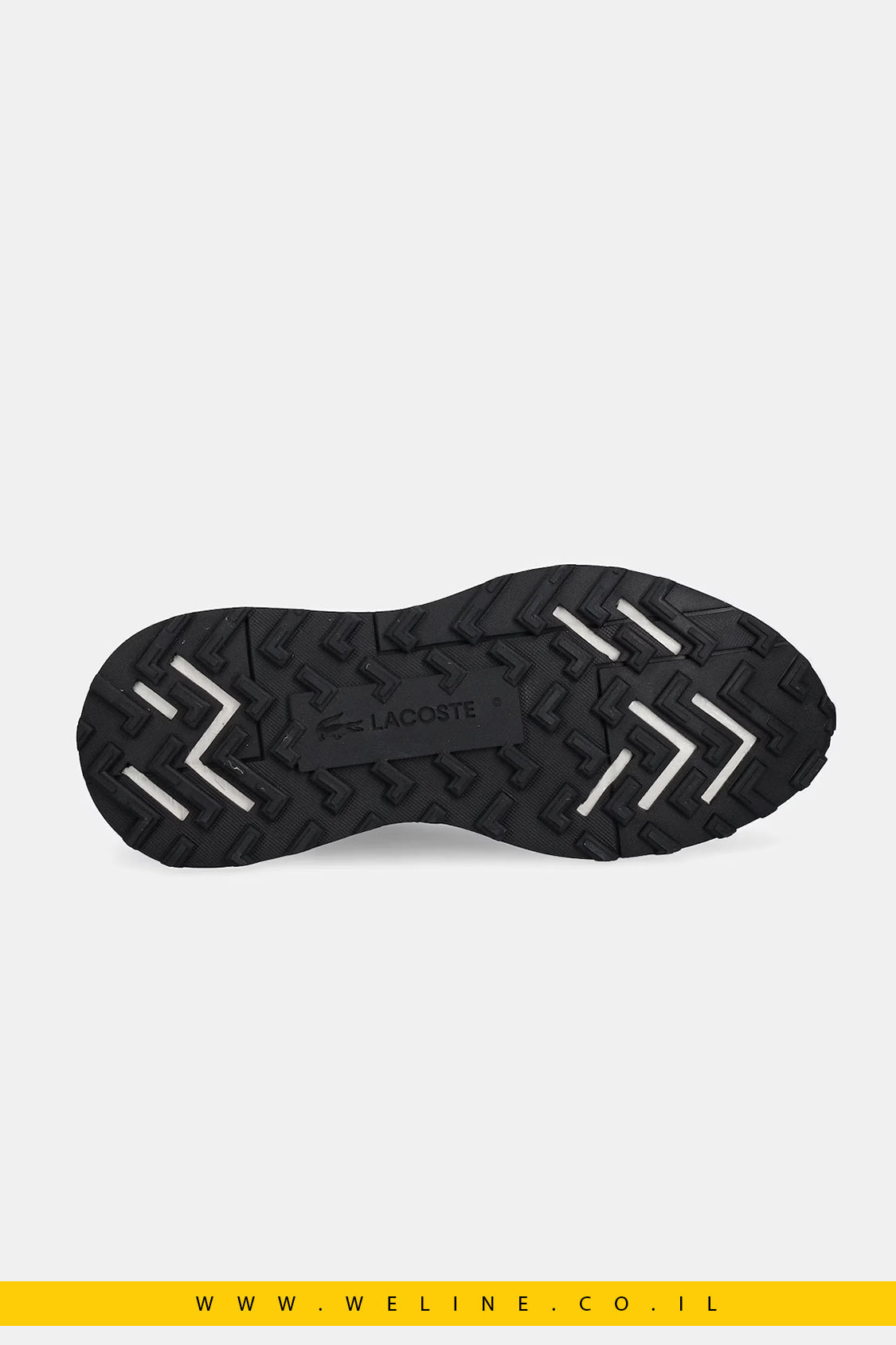 נעלי סניקרס Lacoste Elite Active Evo לגברים – צבע שחור - WELINE.CO.IL