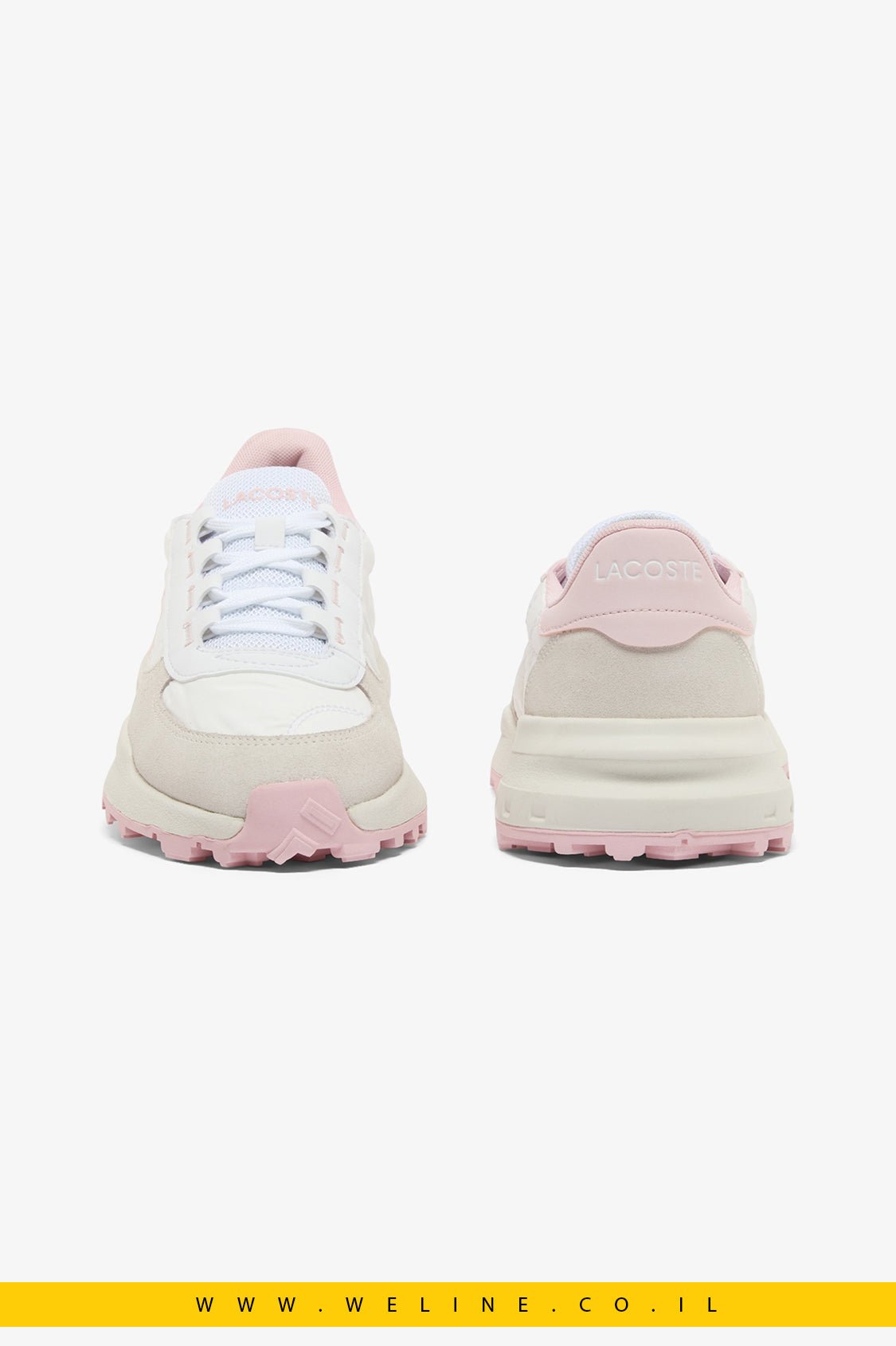 נעלי סניקרס נשים Lacoste Elite Active Evo - WELINE.CO.IL