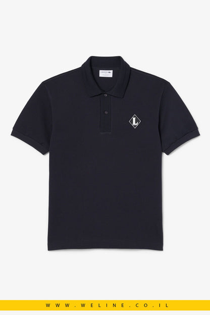 חולצת פולו Lacoste French Made Classic Fit Badge - WELINE.CO.IL