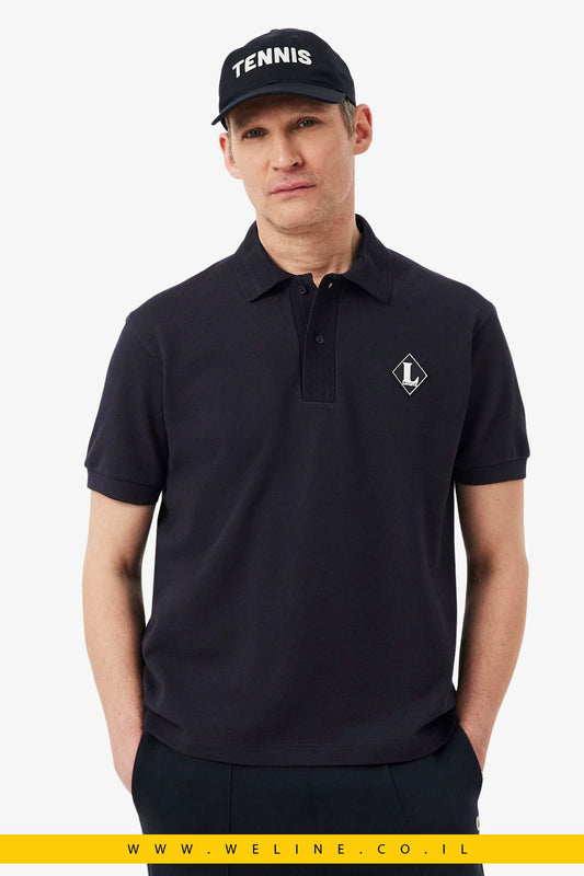 חולצת פולו Lacoste French Made Classic Fit Badge - WELINE.CO.IL