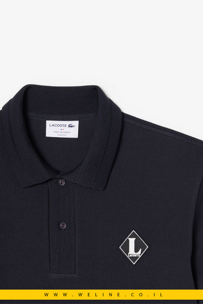 חולצת פולו Lacoste French Made Classic Fit Badge - WELINE.CO.IL