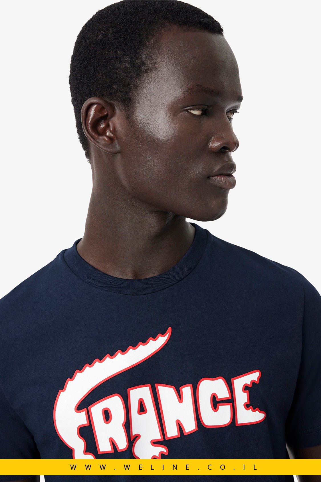 טי שירט Lacoste French Tennis Team - WELINE.CO.IL