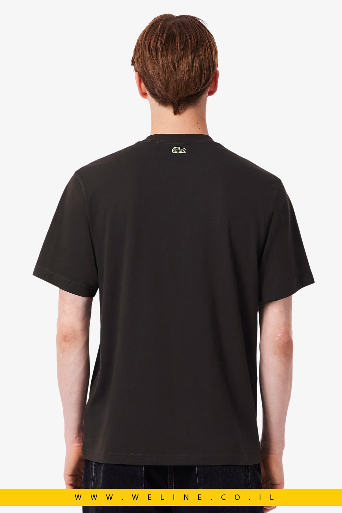 טי שירט Lacoste Heavy Cotton Print Classic Fit - WELINE.CO.IL