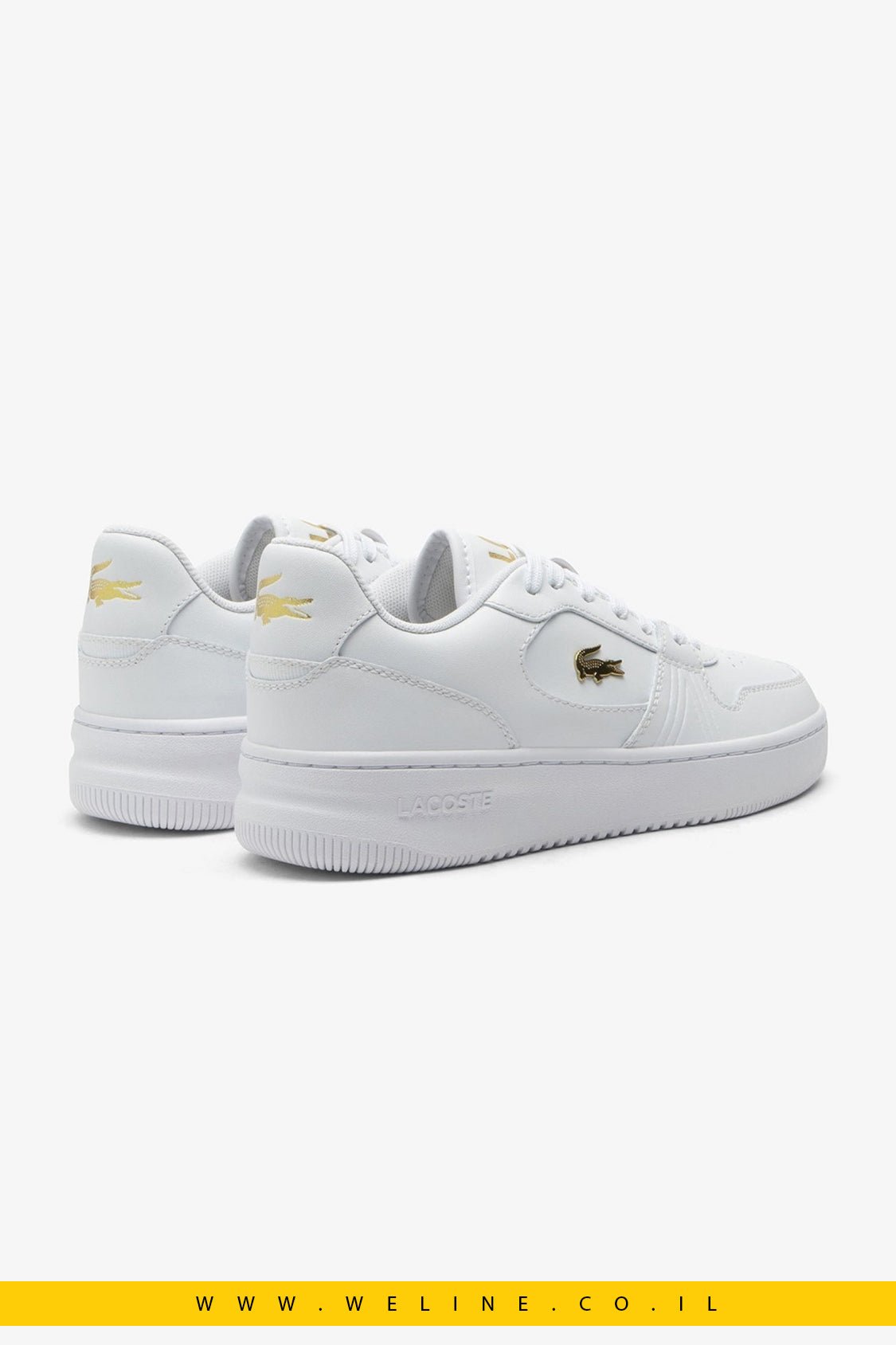 נעלי סניקרס נשים Lacoste L001 - WELINE.CO.IL