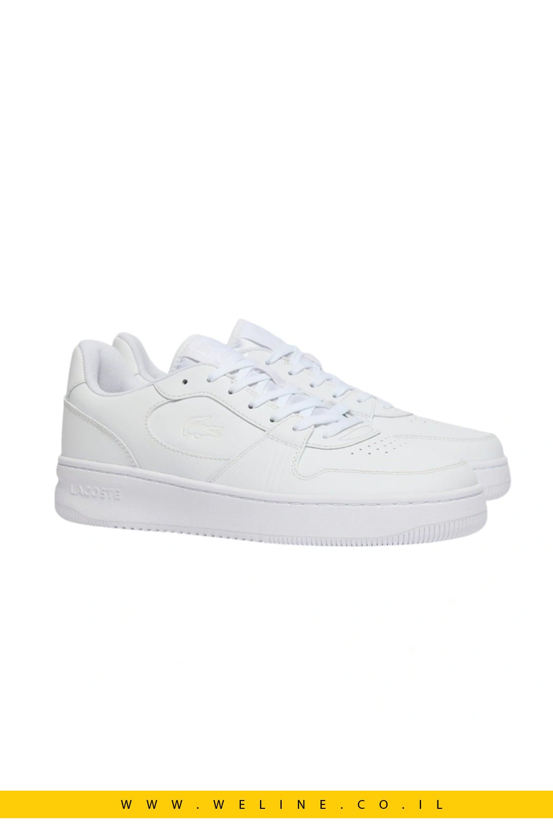 נעלי סניקרס גברים Lacoste L001 Set - WELINE.CO.IL