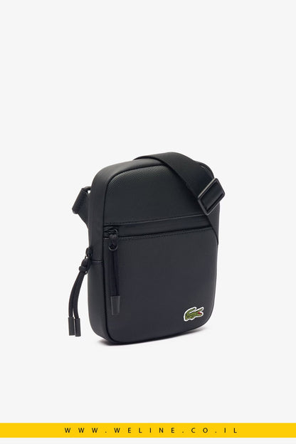 תיק צד קטן Lacoste LCST Slimline Satchel - WELINE.CO.IL