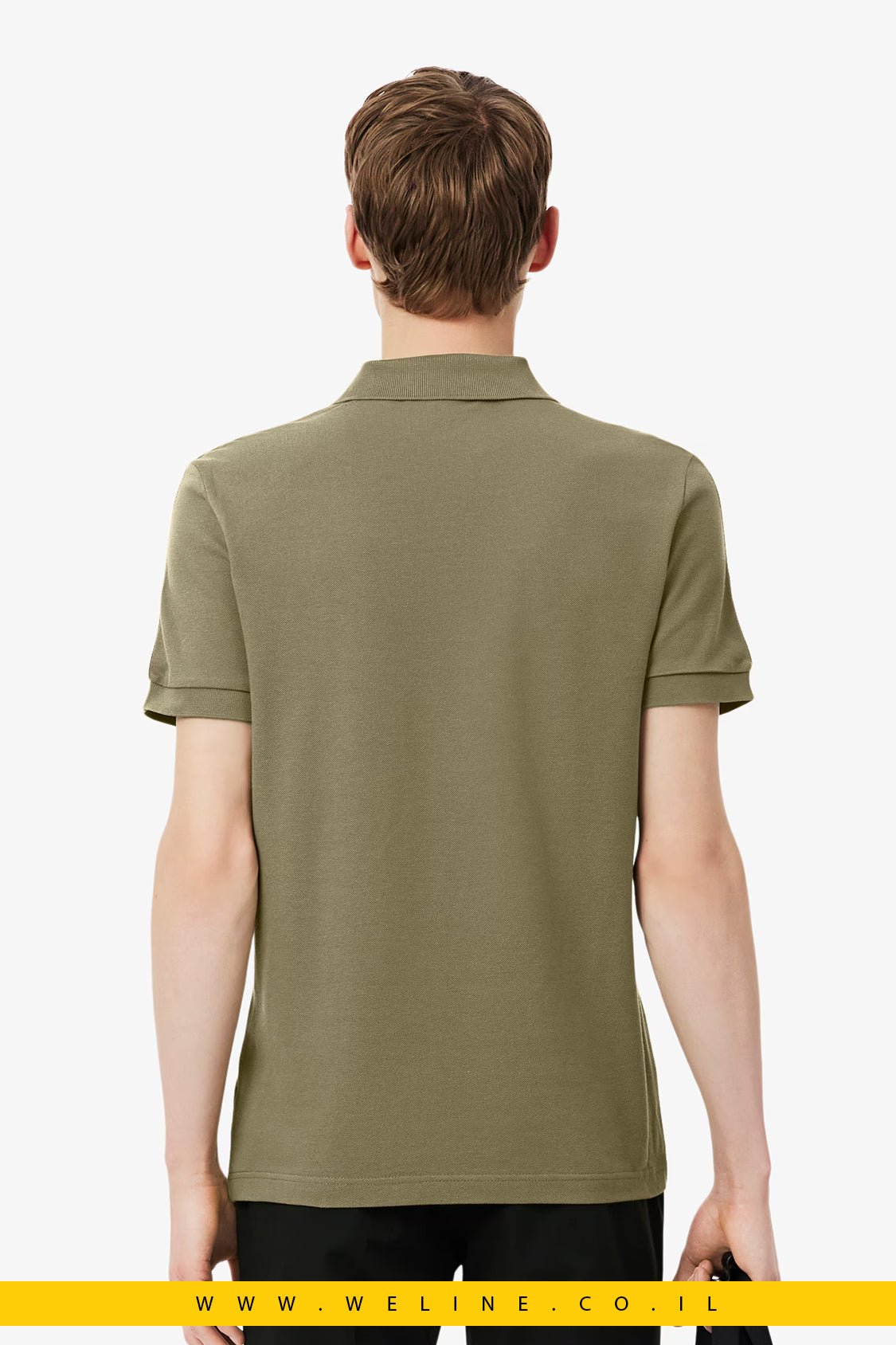 חולצת פולו Lacoste Regular Fit Logo Stripe - WELINE.CO.IL