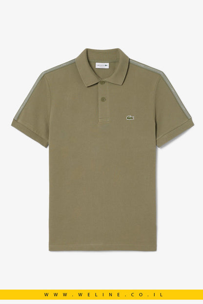 חולצת פולו Lacoste Regular Fit Logo Stripe - WELINE.CO.IL