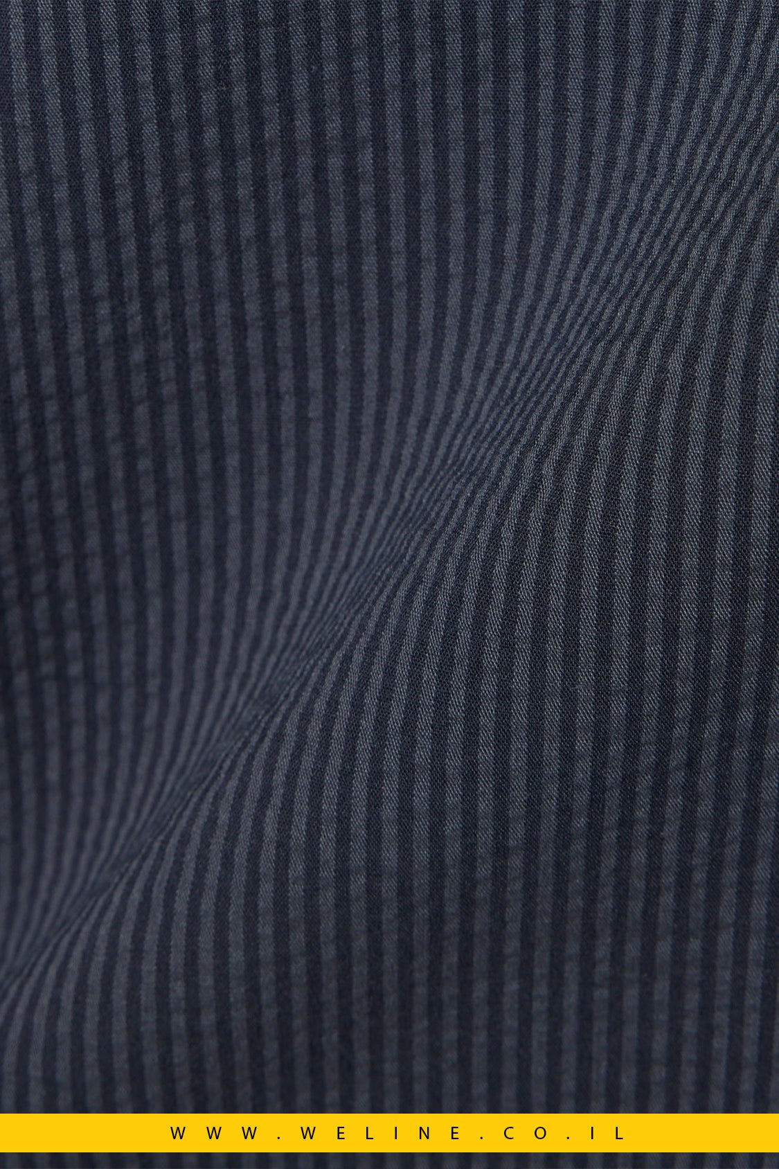 חולצת Lacoste Relaxed Fit Seersucker עם שרוולים קצרים - WELINE.CO.IL