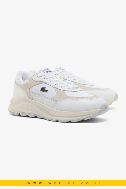 נעלי סניקרס גברים Lacoste Run Set – זמש - WELINE.CO.IL