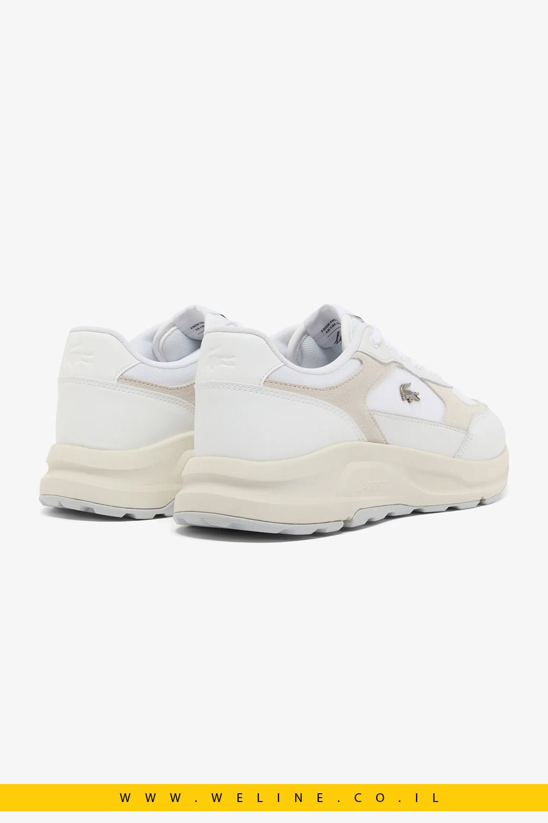 נעלי סניקרס גברים Lacoste Run Set – זמש - WELINE.CO.IL