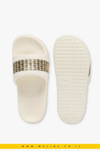 כפכפי נשים Lacoste Serve Slides Hybrid - WELINE.CO.IL