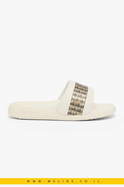 כפכפי נשים Lacoste Serve Slides Hybrid - WELINE.CO.IL