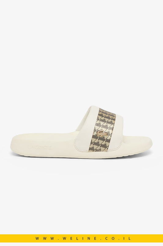 כפכפי נשים Lacoste Serve Slides Hybrid - WELINE.CO.IL