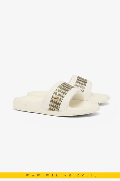 כפכפי נשים Lacoste Serve Slides Hybrid - WELINE.CO.IL