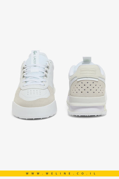 נעלי סניקרס גברים Lacoste Slam Break Leather - WELINE.CO.IL