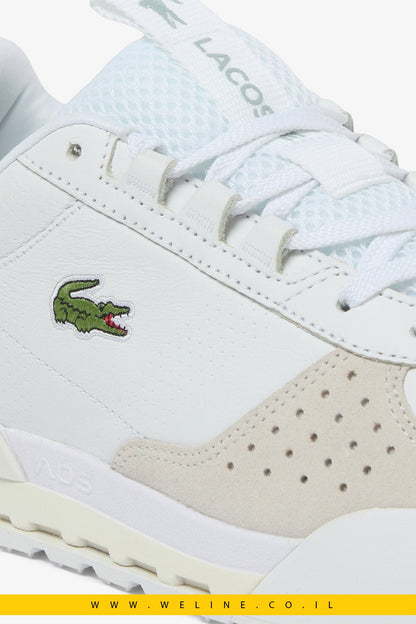 נעלי סניקרס גברים Lacoste Slam Break Leather - WELINE.CO.IL