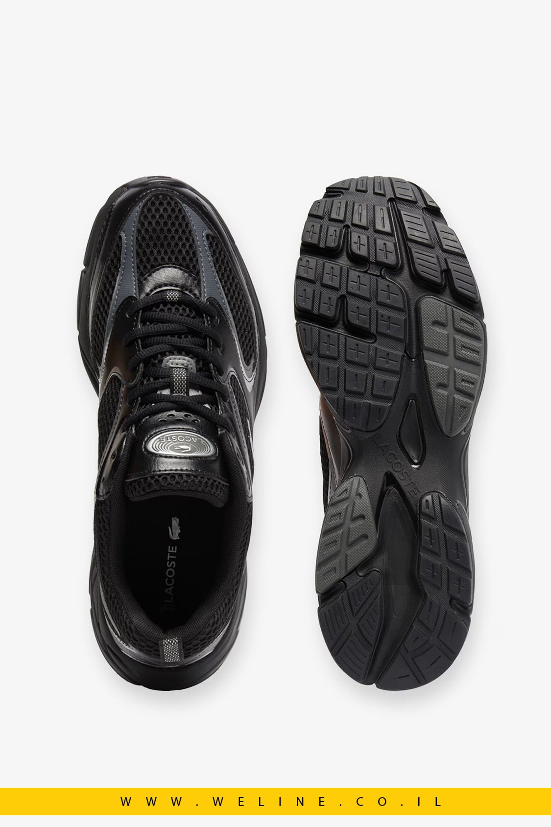 LACOSTE – Storm 96 2K Sneakers נעלי סניקרס לגברים | השראה משנות ה - 2000 - WELINE.CO.IL