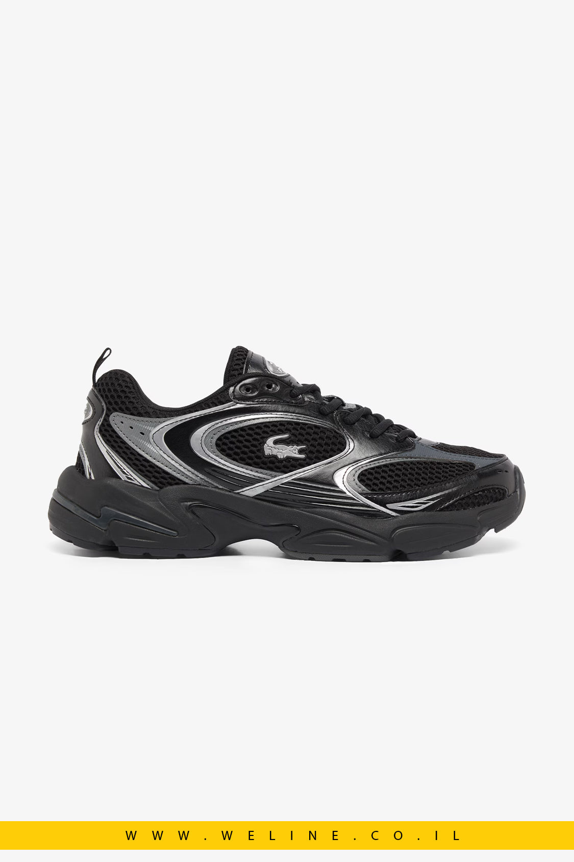 LACOSTE – Storm 96 2K Sneakers נעלי סניקרס לגברים | השראה משנות ה - 2000 - WELINE.CO.IL