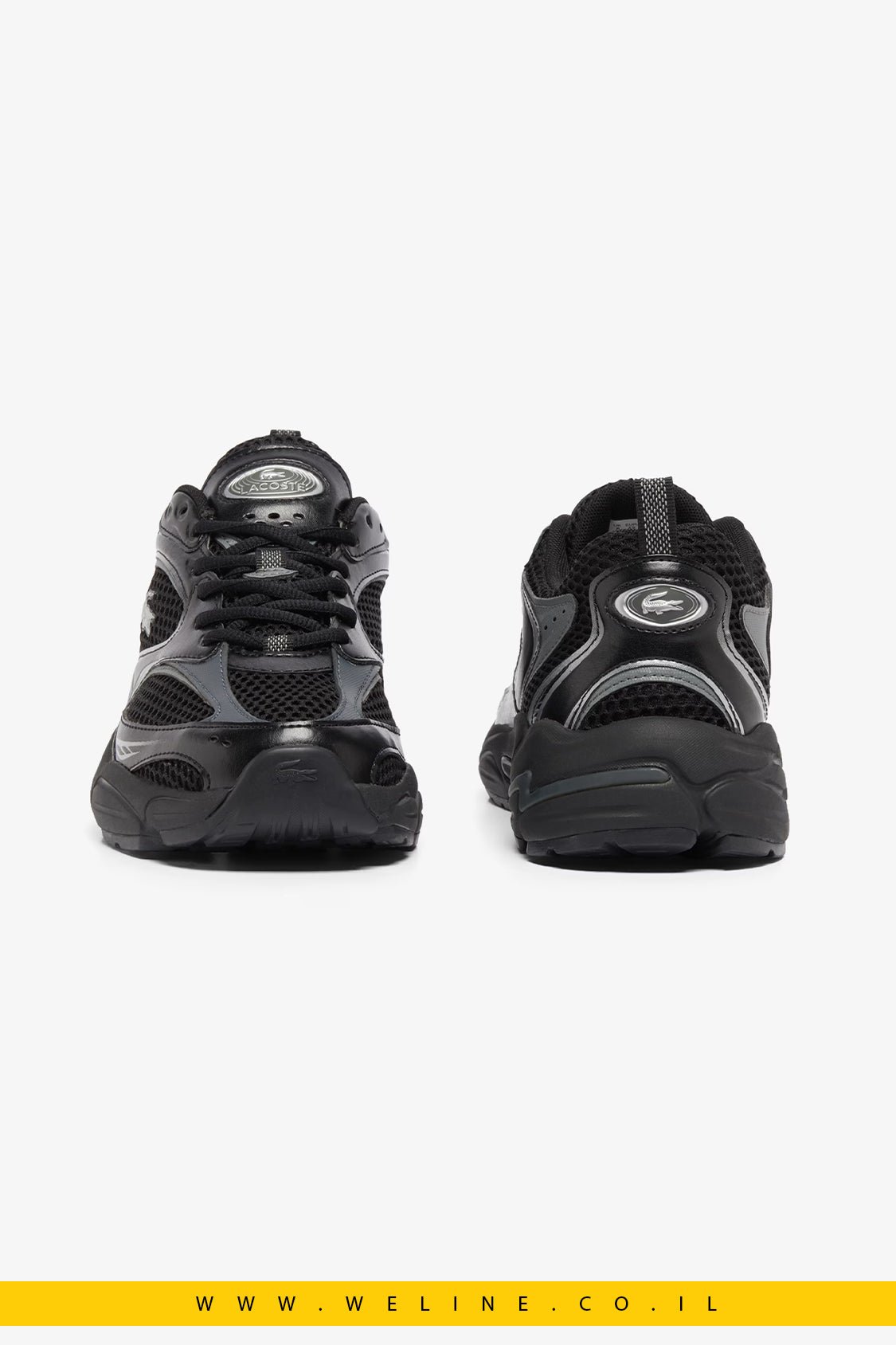 LACOSTE – Storm 96 2K Sneakers נעלי סניקרס לגברים | השראה משנות ה - 2000 - WELINE.CO.IL