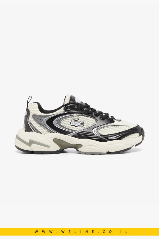 סניקרס בז’ נשים Lacoste STORM 96 - WELINE.CO.IL