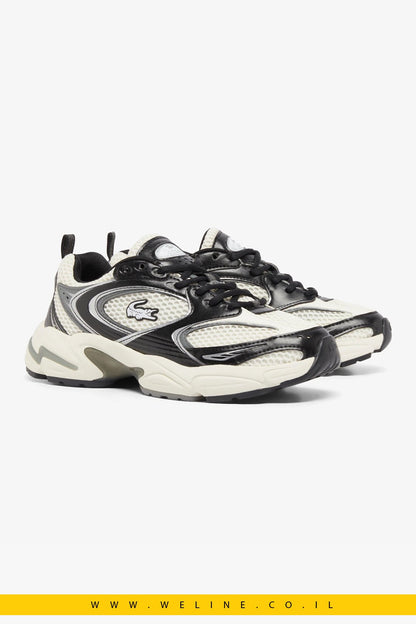 סניקרס בז’ נשים Lacoste STORM 96 - WELINE.CO.IL