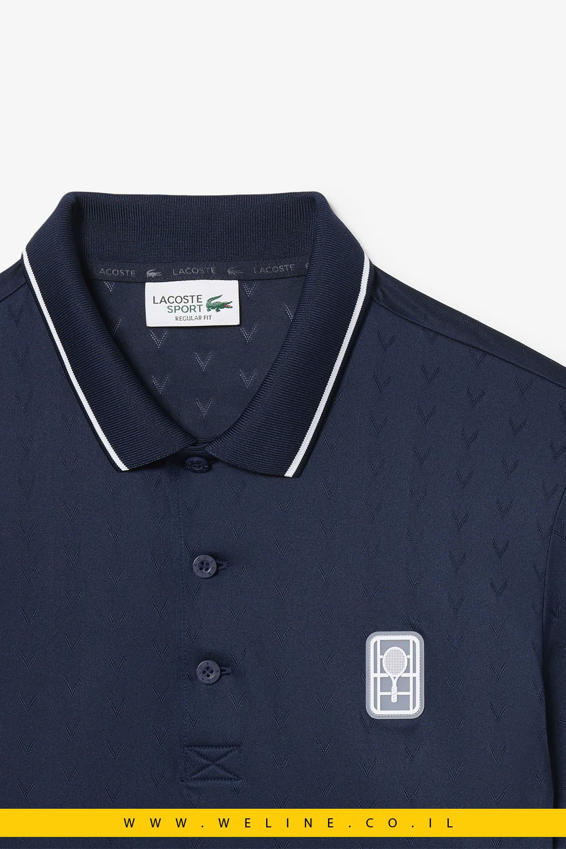 חולצת פולו Lacoste Tennis Heritage Ultra Dry Stretch - WELINE.CO.IL