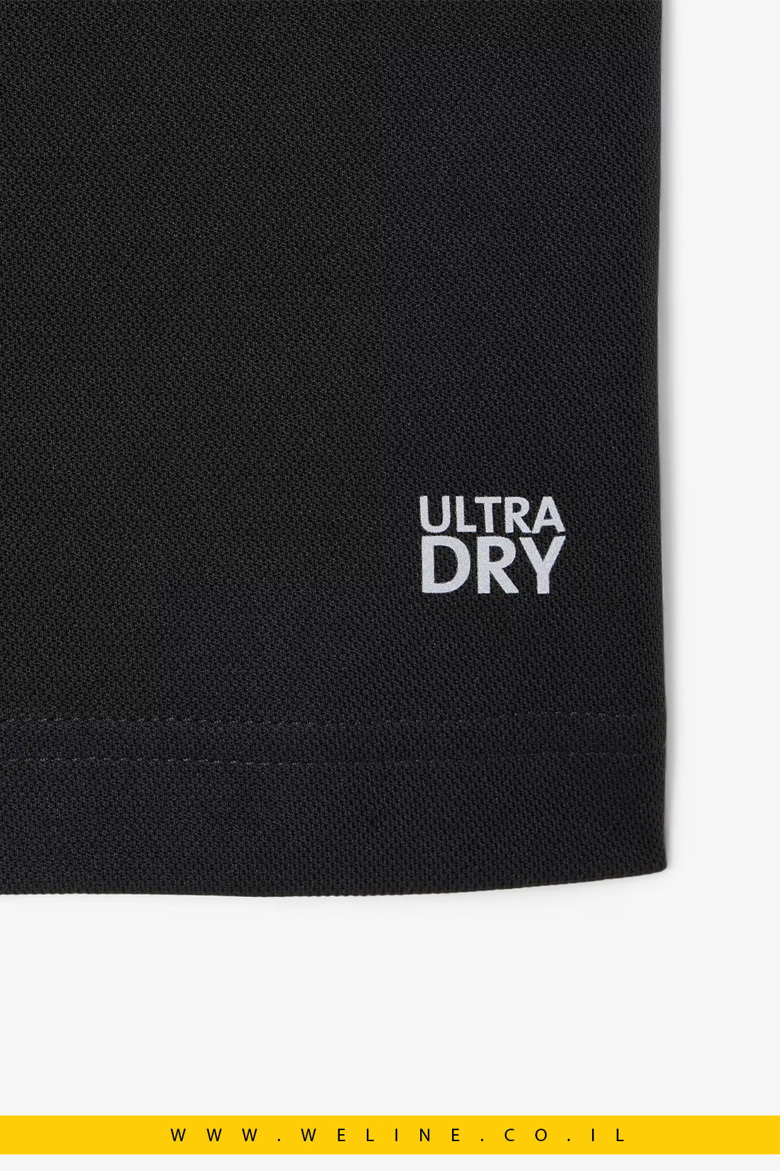 חולצת פולו ספורט Lacoste Ultra Dry Print Regular Fit - WELINE.CO.IL