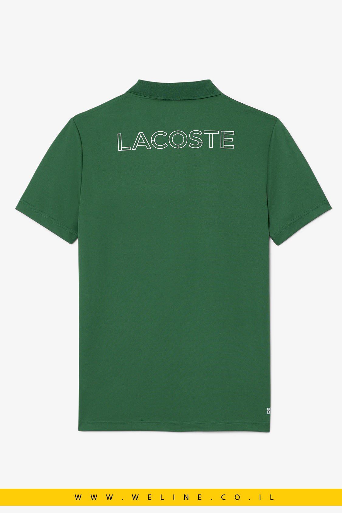 חולצת פולו ספורט Lacoste Ultra Dry Print Regular Fit - WELINE.CO.IL