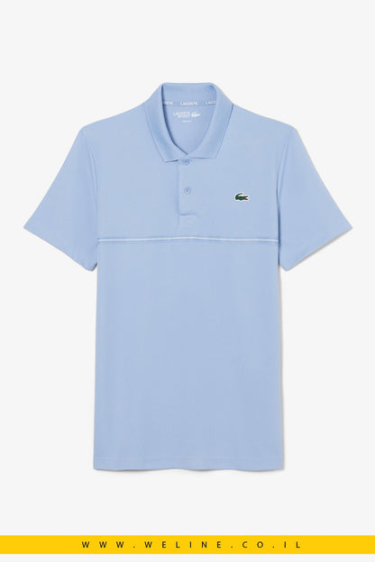 חולצת פולו ספורט Lacoste Ultra Dry Print Regular Fit - WELINE.CO.IL