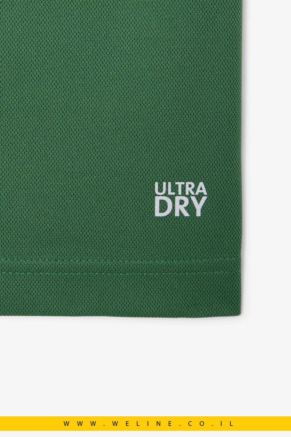חולצת פולו ספורט Lacoste Ultra Dry Print Regular Fit - WELINE.CO.IL