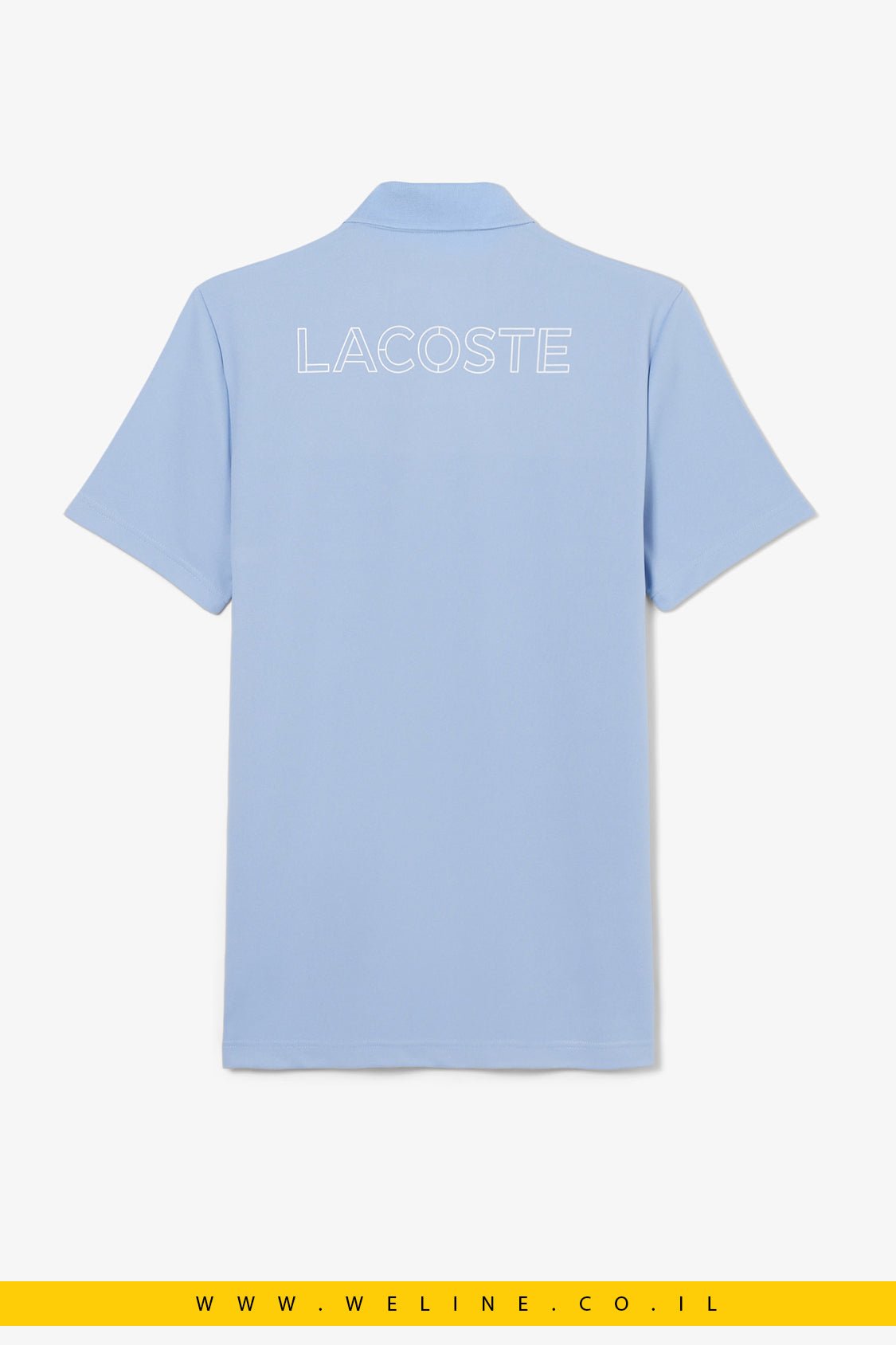 חולצת פולו ספורט Lacoste Ultra Dry Print Regular Fit - WELINE.CO.IL