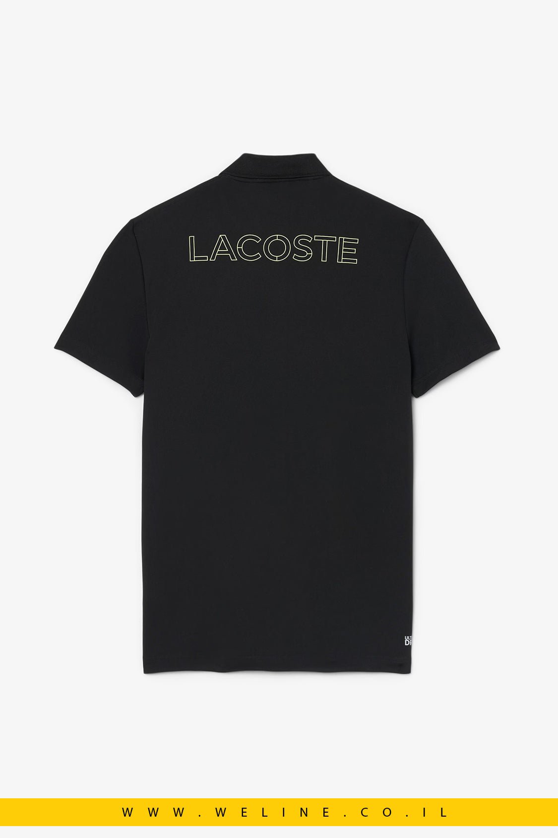 חולצת פולו ספורט Lacoste Ultra Dry Print Regular Fit - WELINE.CO.IL