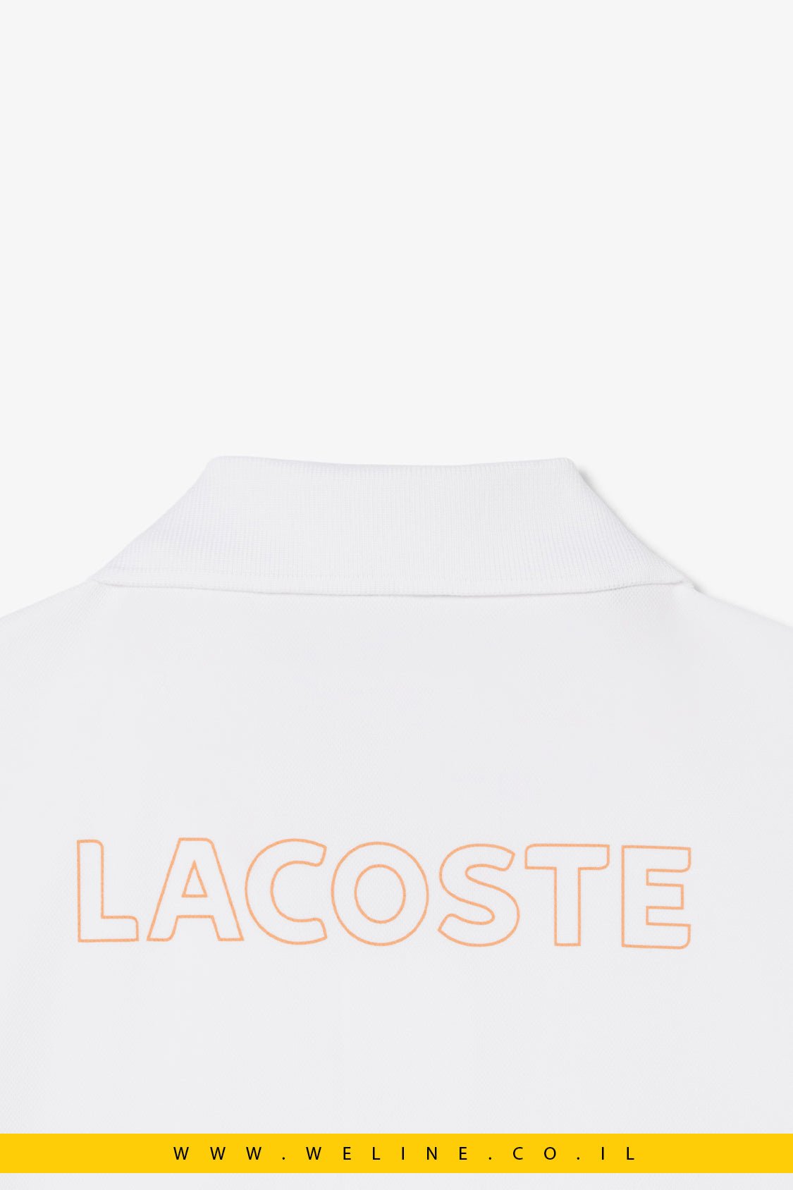 חולצת פולו ספורט Lacoste Ultra Dry Trim Accent Regular Fit - WELINE.CO.IL