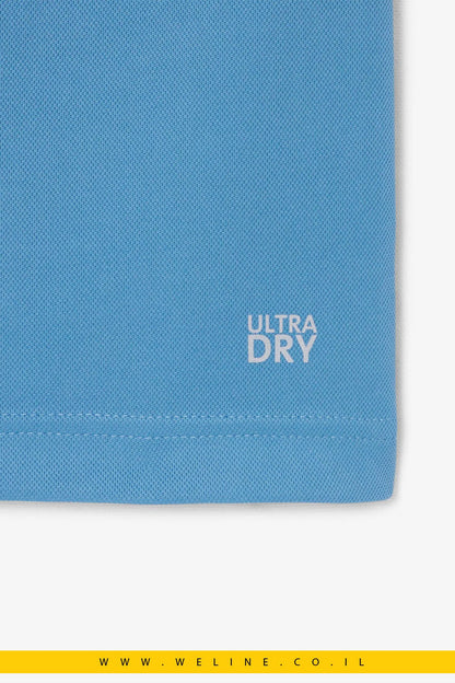 חולצת פולו ספורט Lacoste Ultra Dry Trim Accent Regular Fit - WELINE.CO.IL