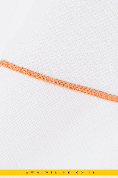 חולצת פולו ספורט Lacoste Ultra Dry Trim Accent Regular Fit - WELINE.CO.IL