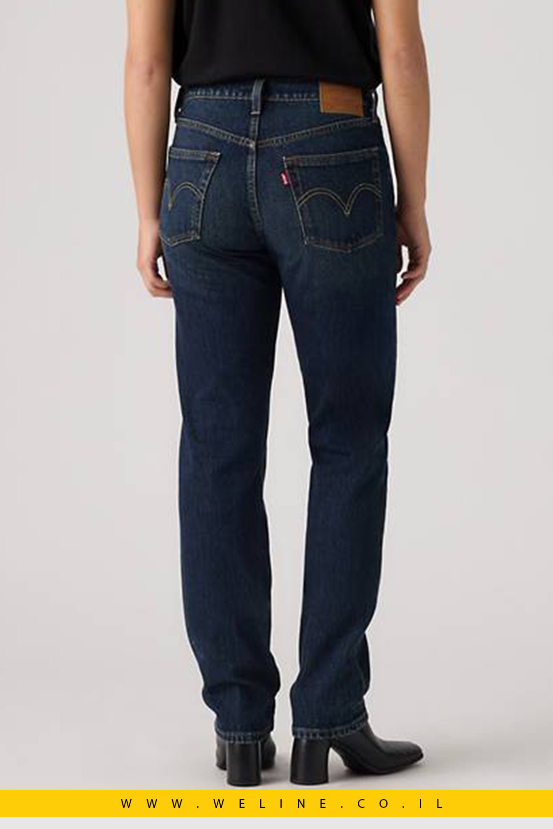 ג'ינס נשים Levi's® 501® Dark Wash - WELINE.CO.IL
