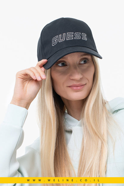 כובע בייסבול עם לוגו — Logo Baseball Cap GUESS - WELINE.CO.IL