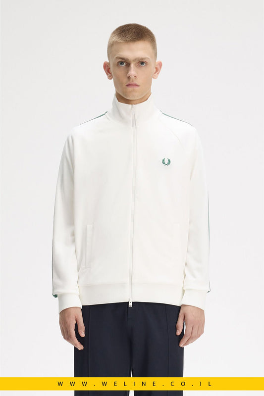 ג׳קט טראק עם פסי מש – Mesh Taped Track Jacket - WELINE.CO.IL