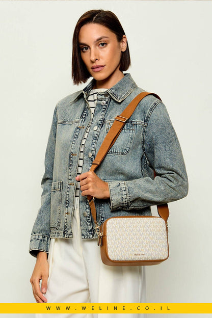 תיק קרוסבודי Michael Kors Bryant Medium Signature Logo Camera - WELINE.CO.IL