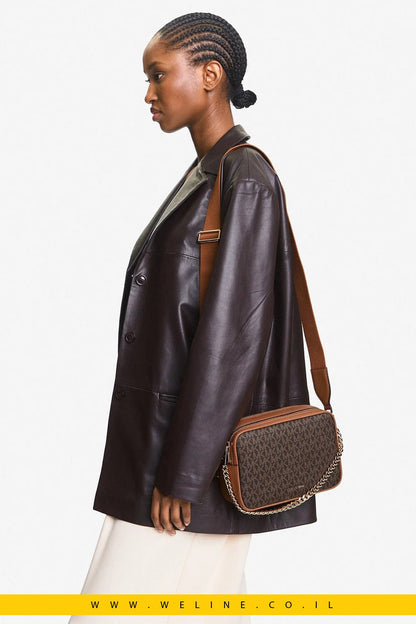תיק קרוסבודי Michael Kors Bryant Medium Signature Logo Camera - WELINE.CO.IL
